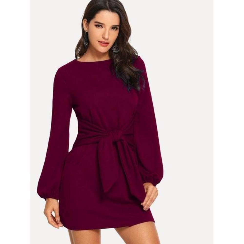 …sale….Knotted Waist Dress